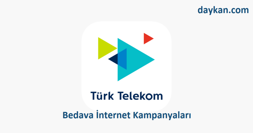 Türk Telekom Bedava İnternet 2024 ücretsiz internet paketleri